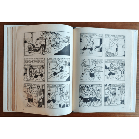 Tintin T.01 / Hergé / Tintin in het land van de Sovjets / C - N&B + Bezoekkaart Hergé - EO - (1930)