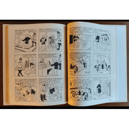 Tintin T.01 / Hergé / Tintin in het land van de Sovjets / C - N&B + Bezoekkaart Hergé - EO - (1930)