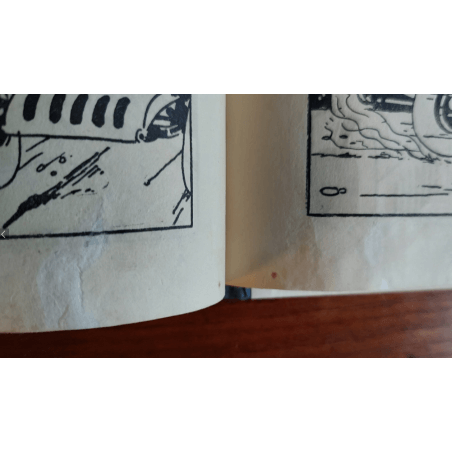 Tintin T.01 / Hergé / Tintin in het land van de Sovjets / C - N&B + Bezoekkaart Hergé - EO - (1930)