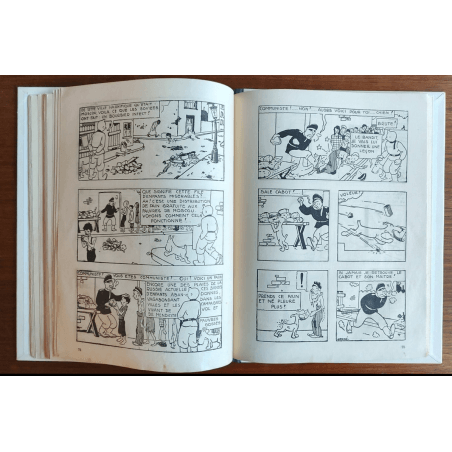 Tintin T.01 / Hergé / Tintin in het land van de Sovjets / C - N&B + Bezoekkaart Hergé - EO - (1930)
