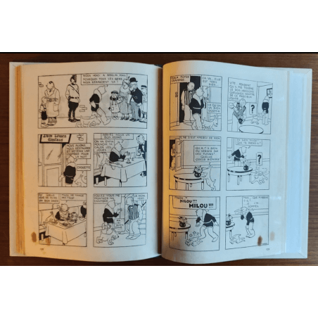 Tintin T.01 / Hergé / Tintin in het land van de Sovjets / C - N&B + Bezoekkaart Hergé - EO - (1930)