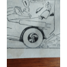 Tintin T.01 / Hergé / Tintin in het land van de Sovjets / C - N&B + Bezoekkaart Hergé - EO - (1930)