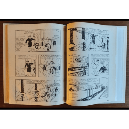 Tintin T.01 / Hergé / Tintin in het land van de Sovjets / C - N&B + Bezoekkaart Hergé - EO - (1930)