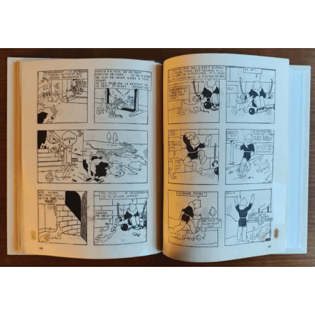 Tintin T.01 / Hergé / Tintin in het land van de Sovjets / C - N&B + Bezoekkaart Hergé - EO - (1930)