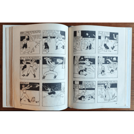 Tintin T.01 / Hergé / Tintin in het land van de Sovjets / C - N&B + Bezoekkaart Hergé - EO - (1930)