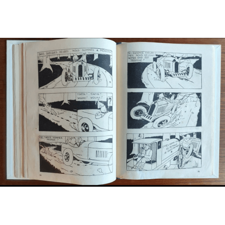 Tintin T.01 / Hergé / Tintin in het land van de Sovjets / C - N&B + Bezoekkaart Hergé - EO - (1930)