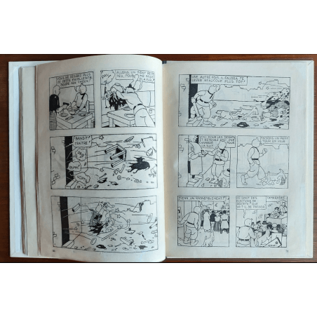 Tintin T.01 / Hergé / Tintin in het land van de Sovjets / C - N&B + Bezoekkaart Hergé - EO - (1930)
