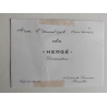 Tintin T.01 / Hergé / Tintin in Soviet Country / C - N&B + Hergé Business Card - EO - (1930)