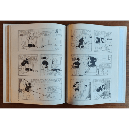 Tintin T.01 / Hergé / Tintin in het land van de Sovjets / C - N&B + Bezoekkaart Hergé - EO - (1930)