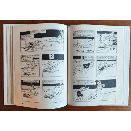 Tintin T.01 / Hergé / Tintin in het land van de Sovjets / C - N&B + Bezoekkaart Hergé - EO - (1930)