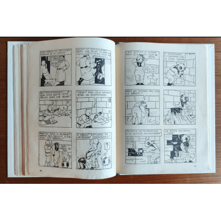 Tintin T.01 / Hergé / Tintin in het land van de Sovjets / C - N&B + Bezoekkaart Hergé - EO - (1930)