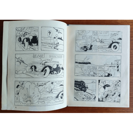 Tintin T.01 / Hergé / Tintin in het land van de Sovjets / C - N&B + Bezoekkaart Hergé - EO - (1930)