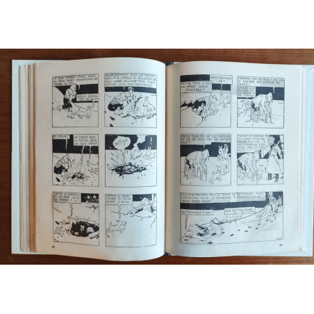 Tintin T.01 / Hergé / Tintin in het land van de Sovjets / C - N&B + Bezoekkaart Hergé - EO - (1930)