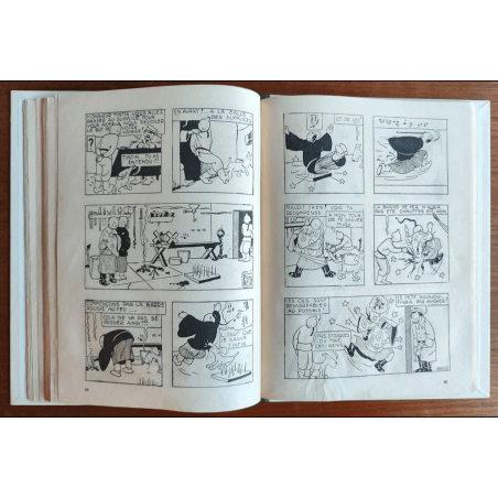 Tintin T.01 / Hergé / Tintin in het land van de Sovjets / C - N&B + Bezoekkaart Hergé - EO - (1930)