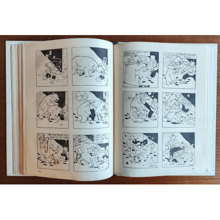 Tintin T.01 / Hergé / Tintin in het land van de Sovjets / C - N&B + Bezoekkaart Hergé - EO - (1930)