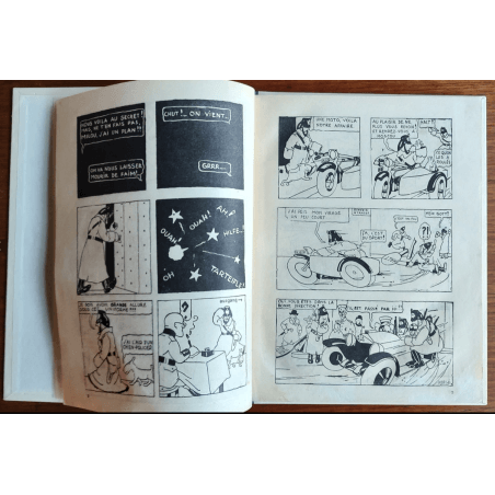 Tintin T.01 / Hergé / Tintin in het land van de Sovjets / C - N&B + Bezoekkaart Hergé - EO - (1930)