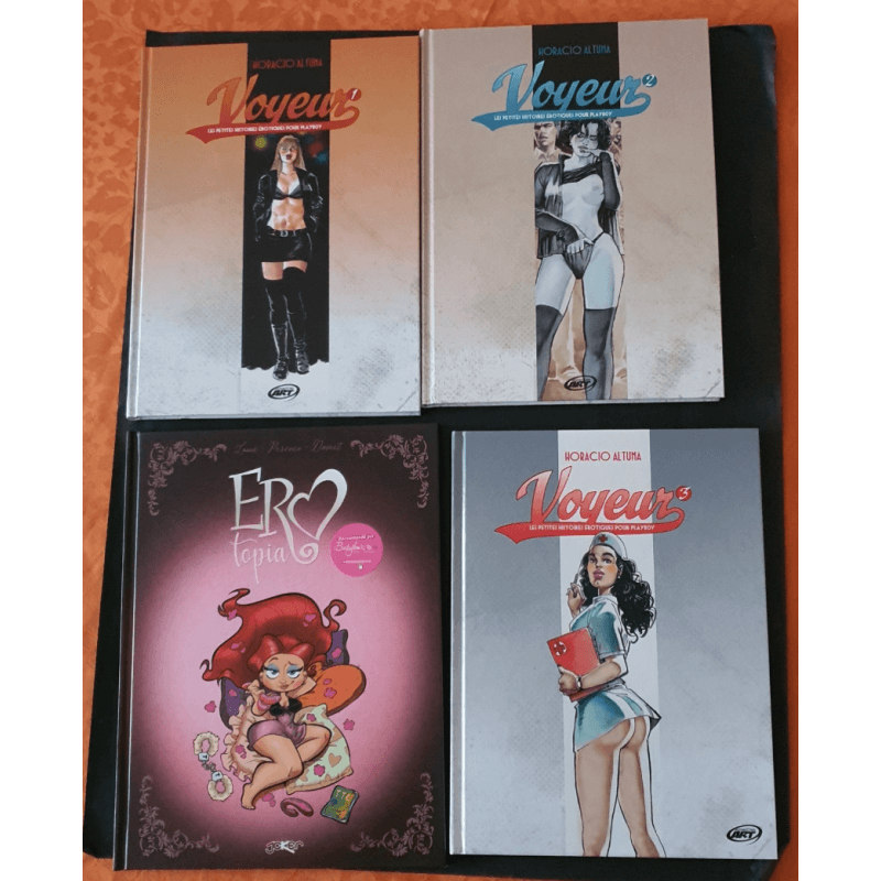  Voyeurs Dl. 1 tot en met Vol. 3 / Altuna / Complete serie / Erotopia - 4x C - EO - (2017/2021)