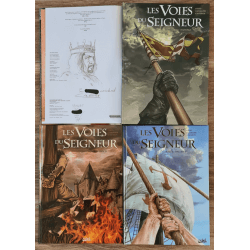  The Ways of the Lord T.01 to T.04 / Calderon dedication / 4x C / Complete series / EO / (2009/2016)