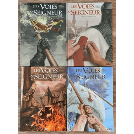  The Ways of the Lord T.01 to T.04 / Calderon dedication / 4x C / Complete series / EO / (2009/2016)