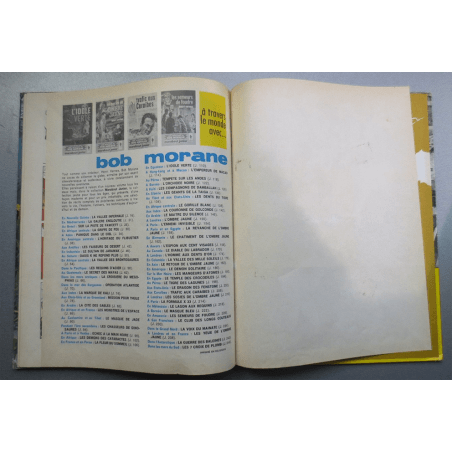 Bob Morane T.04 / Bob Morane and the Civa necklace / Handwritten dedication / C - (1953)