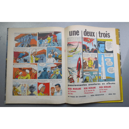 Bob Morane T.04 / Bob Morane en de Civa-ketting / Handgeschreven opdracht / C - (1953)