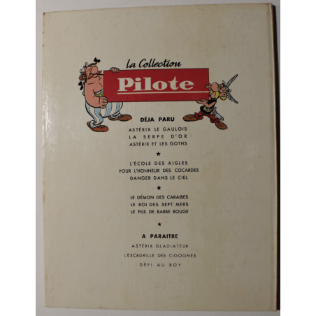 Astérix T.02 / La Serpe d'or / Peyo / C / 2ème édition - (1963)