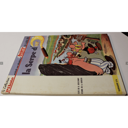 Astérix T.02 / La Serpe d'or / Peyo / C / 2ème édition - (1963)