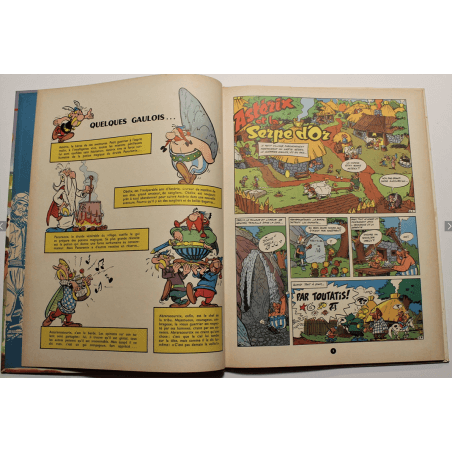 Astérix T.02 / La Serpe d'or / Peyo / C / 2ème édition - (1963)