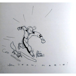 An Adventure of Spirou and Fantasio by... T.05 / ex-libris / 1x dedication Schwartz / 1x C - EO - 2009