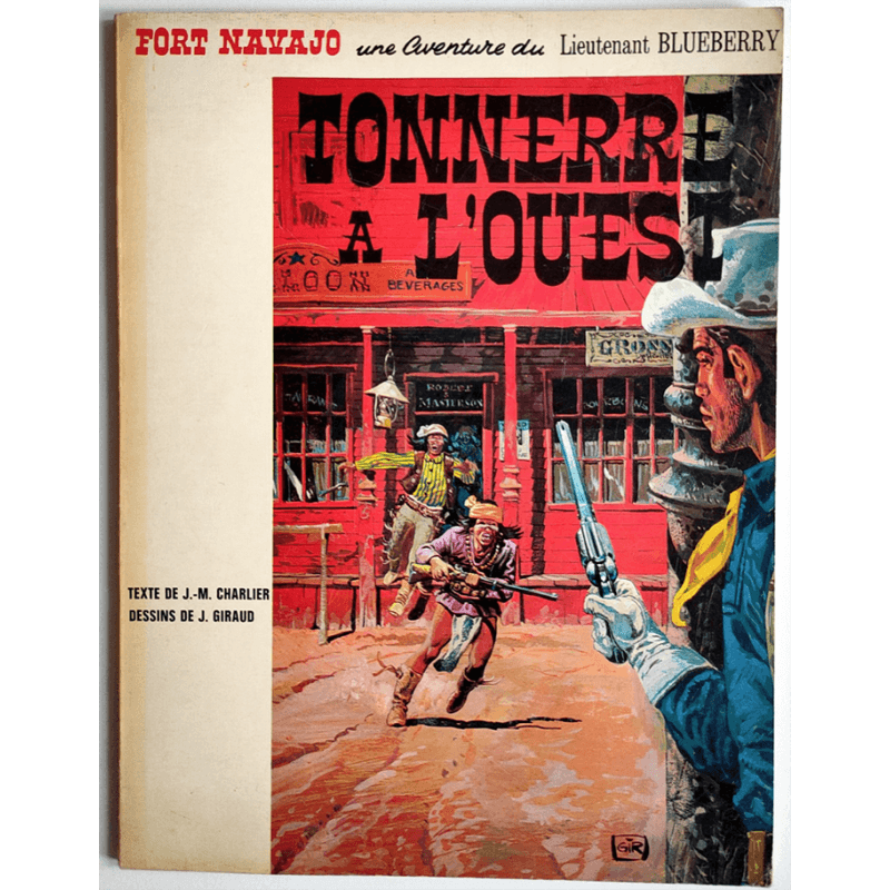 Blueberry T.02 / Gir - Jean Giraud / Thunder in the West / B / EO Belgian / 1966 Blueberry T.02 / Gir - Jean Giraud / Thunder in the West / B / EO Belgian / 1966