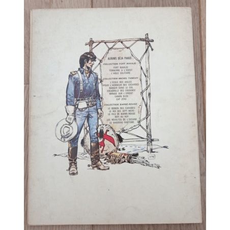  Blueberry T.03 / Air - Jean Giraud / L'Aigle Solitaire + handwritten dedication - B by Dargaud / EO française - (1967)