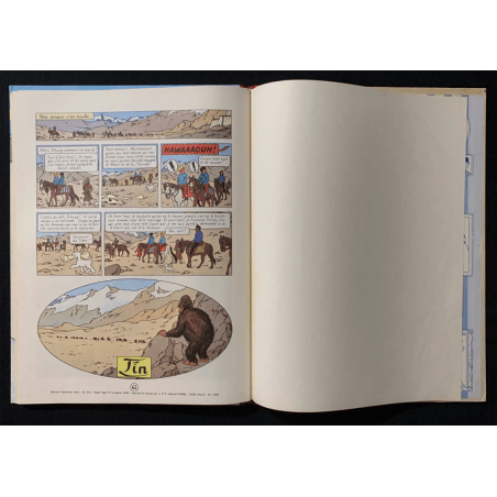  Tintin T.20 / Hergé / Tintin in Tibet (French B29) - C - EO - (1960)