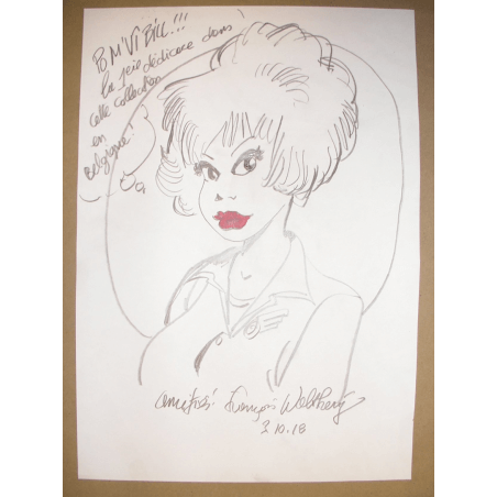  Natacha / 50 years of charm / Original drawing signed Walthery / C / (2018/2020)
