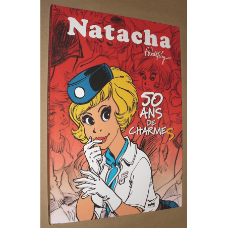  Natacha / 50 years of charm / Original drawing signed Walthery / C / (2018/2020)