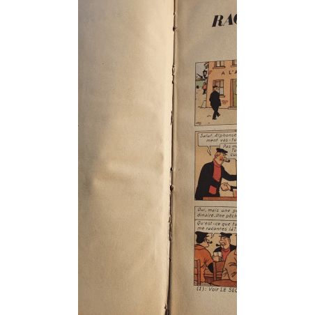  Tintin T.12 / Hergé / De schat van Rackham de Rode (A24) - C - EO - (1945)