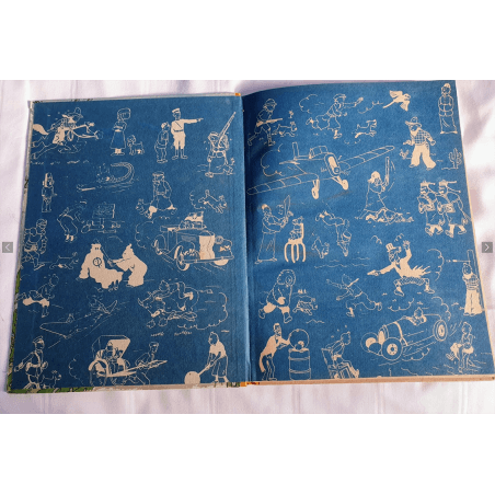 Tintin T.12 / Hergé / De schat van Rackham de Rode (A24) - C - EO - (1945)