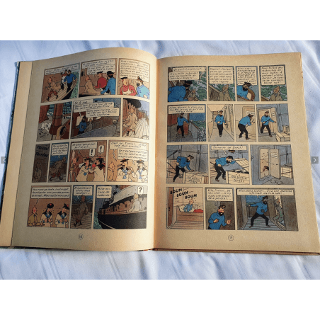  Tintin T.12 / Hergé / De schat van Rackham de Rode (A24) - C - EO - (1945)