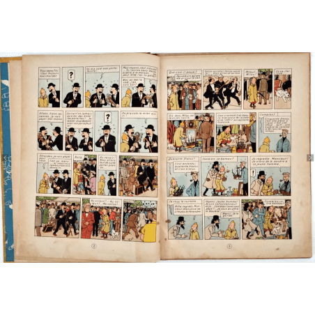  Tintin T.11 / Hergé / The Secret of the Unicorn (A20) / C / EO / (1943)
