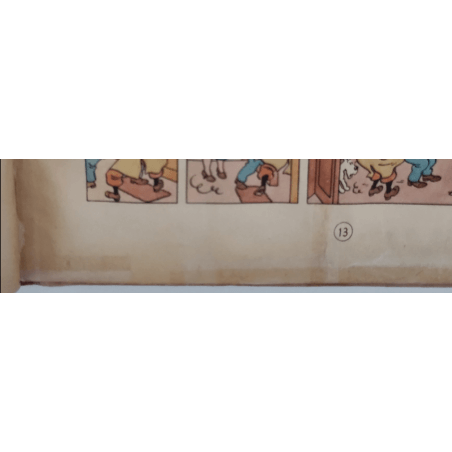  Tintin T.11 / Hergé / The Secret of the Unicorn (A20) / C / EO / (1943)