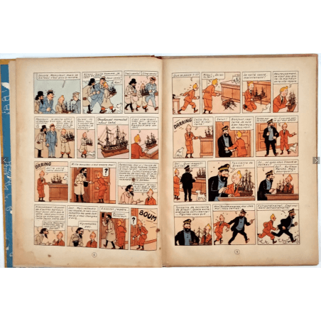  Tintin T.11 / Hergé / The Secret of the Unicorn (A20) / C / EO / (1943)