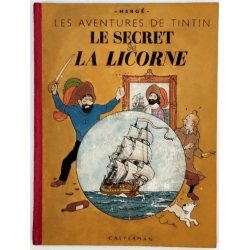  Tintin T.11 / Hergé / The Secret of the Unicorn (A20) / C / EO / (1943)
