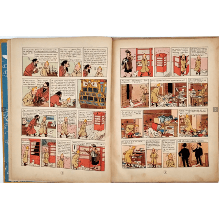 Tintin T.11 / Hergé / The Secret of the Unicorn (A20) / C / EO / (1943)