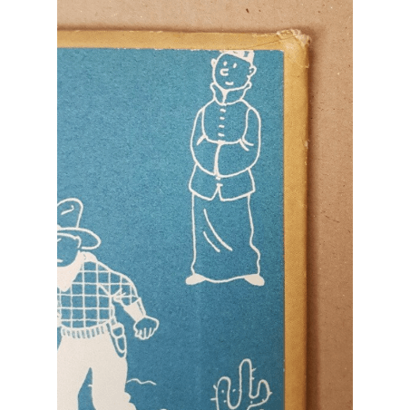 Tintin T.16 / Hergé / Objectif Lune / (B8 België) - C - EO - (1953)