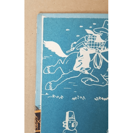 Tintin T.16 / Hergé / Objectif Lune / (B8 België) - C - EO - (1953)