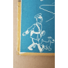 Tintin T.16 / Hergé / Objectif Lune / (B8 België) - C - EO - (1953)
