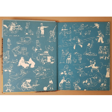 Tintin T.16 / Hergé / Objectif Lune / (B8 België) - C - EO - (1953)