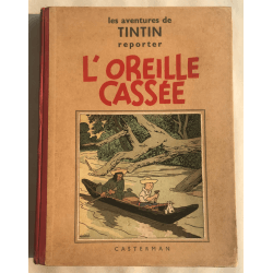 Tintin T6 - Gebroken oor (A2) - C - Nominated - EO -37) Broken oor 4th A2 gerecht van 1938 4 HT kleur kleine foto com