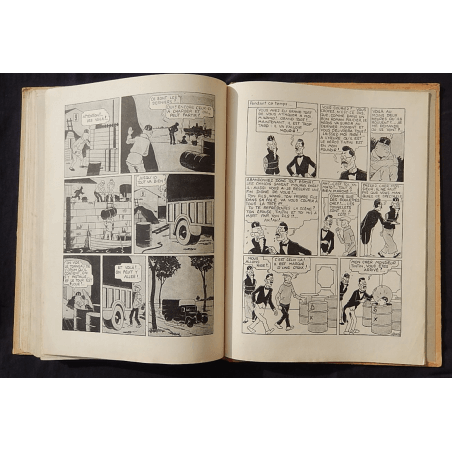  Kuifje Dl. 5 / Hergé / De Blauwe Lotus / Zwart-wit / C / EO / 5 van de tekstkleuren - (1936)