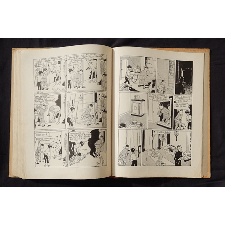  Tintin T.05 / Hergé / Blue Lotus / N&B / C / EO / 5 out of text colours - (1936)