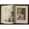  Kuifje Dl. 5 / Hergé / De Blauwe Lotus / Zwart-wit / C / EO / 5 van de tekstkleuren - (1936)